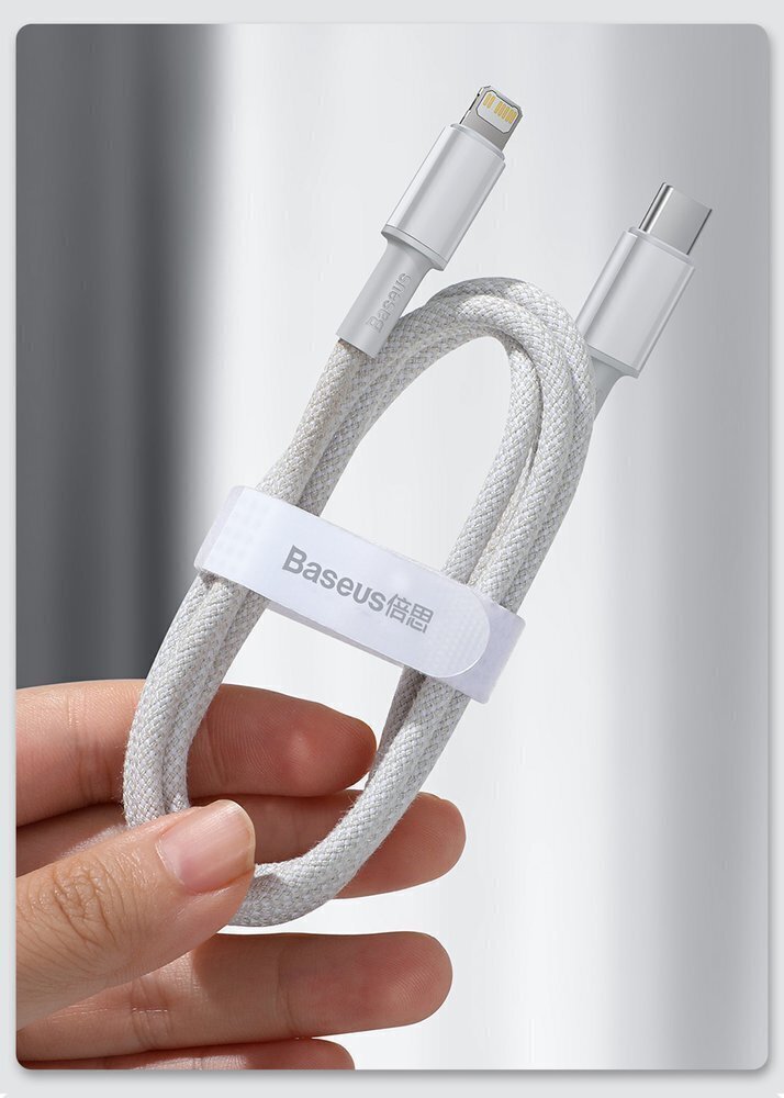 Kabelis Baseus USB Type C - Lightning 20 W, 1 m 6953156231924 цена и информация | Savienotājkabeļi | 220.lv