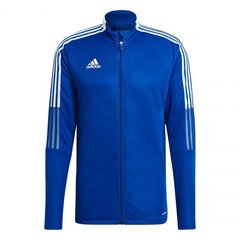 Džemperis vīriešiem Adidas Tiro 21 Track M GM7320, zils cena un informācija | Vīriešu jakas | 220.lv