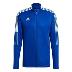 Джемпер мужской Adidas Tiro 21 Track M GM7320, синий цена и информация | Мужские толстовки | 220.lv