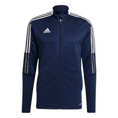 Džemperis vīriešiem Adidas Tiro 21 Track M GH4474, zils цена и информация | Мужские толстовки | 220.lv