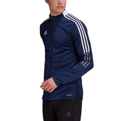 Džemperis vīriešiem Adidas Tiro 21 Track M GH4474, zils цена и информация | Мужские толстовки | 220.lv