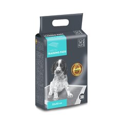 Коврики одноразовые M-Pets для собак с углеродной технологией, 33x45 см, 30 шт. цена и информация | Средства по уходу за животными | 220.lv