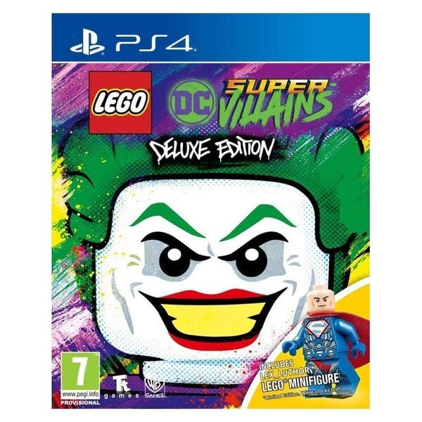 Spēle priekš PlayStation 4, LEGO DC Super-Villains Deluxe Edition