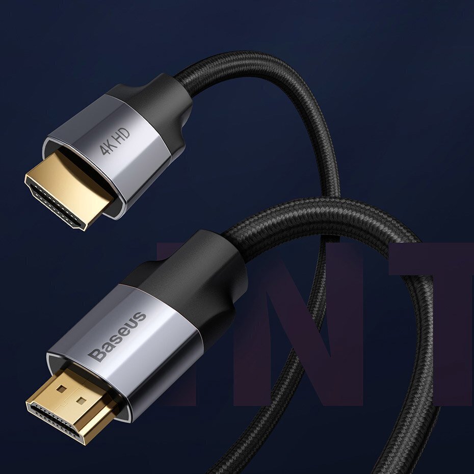 Kabelis Baseus 4K HDMI - HDMI 5m BRA008283 cena un informācija | Kabeļi un vadi | 220.lv