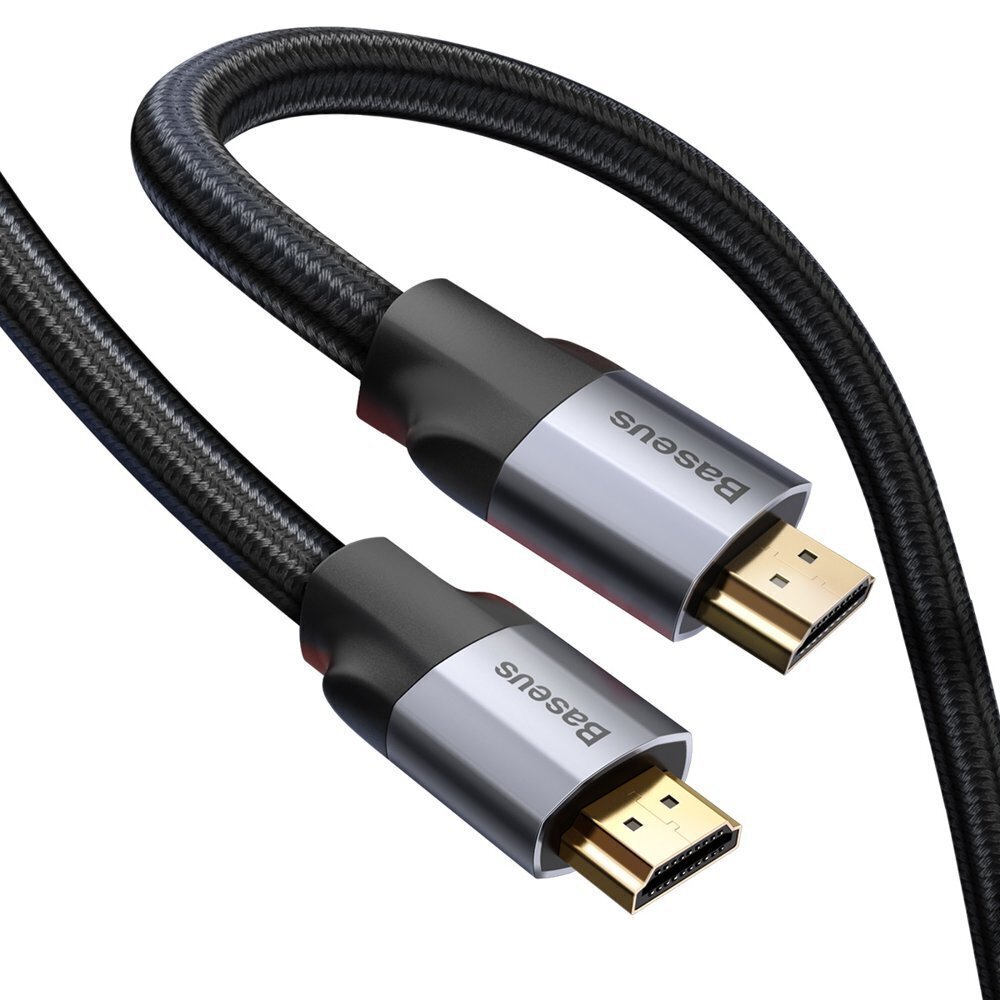 Kabelis Baseus 4K HDMI - HDMI 5m BRA008283 cena un informācija | Kabeļi un vadi | 220.lv