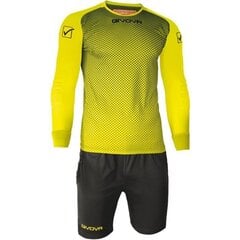 Форма вратаря Givova Goalkeeper set Manchester Portiere 1910, желтая цена и информация | Мужская спортивная одежда | 220.lv