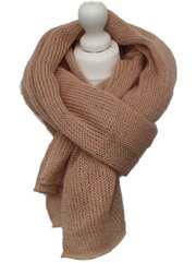 Вязаный большой широкий шарф цена и информация | Женские шарфы, платки | 220.lv