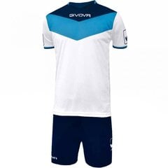 Спортивный костюм мужской Givova Kit Campo KITC53 0405, синий цена и информация | Мужская спортивная одежда | 220.lv