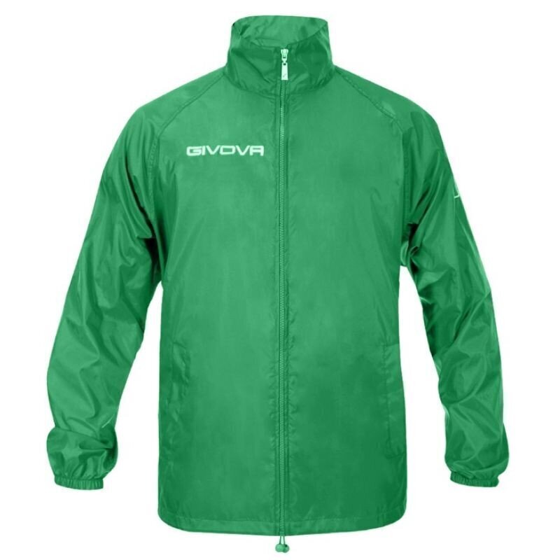 Vīriešu sporta jaka Givova Rain Basico RJ001 0013, zaļa цена и информация | Sporta apģērbs vīriešiem | 220.lv