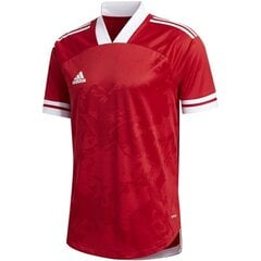 Спортивная футболка мужская Adidas Condivo 20 M FT7257 53147, красная цена и информация | Мужская спортивная одежда | 220.lv