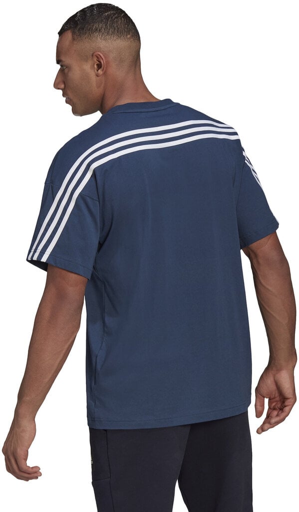 Adidas T-Krekli M Fi Tee Ss A Blue GP9509/2XL cena un informācija | Vīriešu T-krekli | 220.lv