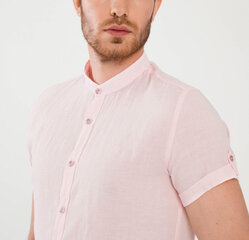 MCL Рубашки Pink 32118/PEMBE/M цена и информация | Мужские рубашки | 220.lv