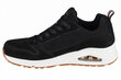 Sporta apavi sievietēm Skechers Uno-Two For The Show 73672-BLK, melni cena un informācija | Sporta apavi sievietēm | 220.lv