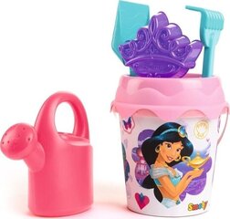 Smilšu rotaļlietu komplekts ar spaini un lejkannu Smoby Disney Princess цена и информация | Игрушки для песка, воды, пляжа | 220.lv