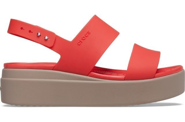 Crocs™ Brooklyn Low Wedge Womens cena un informācija | Sieviešu sandales | 220.lv