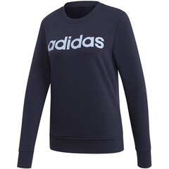 Джемпер женский, Adidas W Essentials Linear Sweat W EI0678 черный цена и информация | Женские толстовки | 220.lv