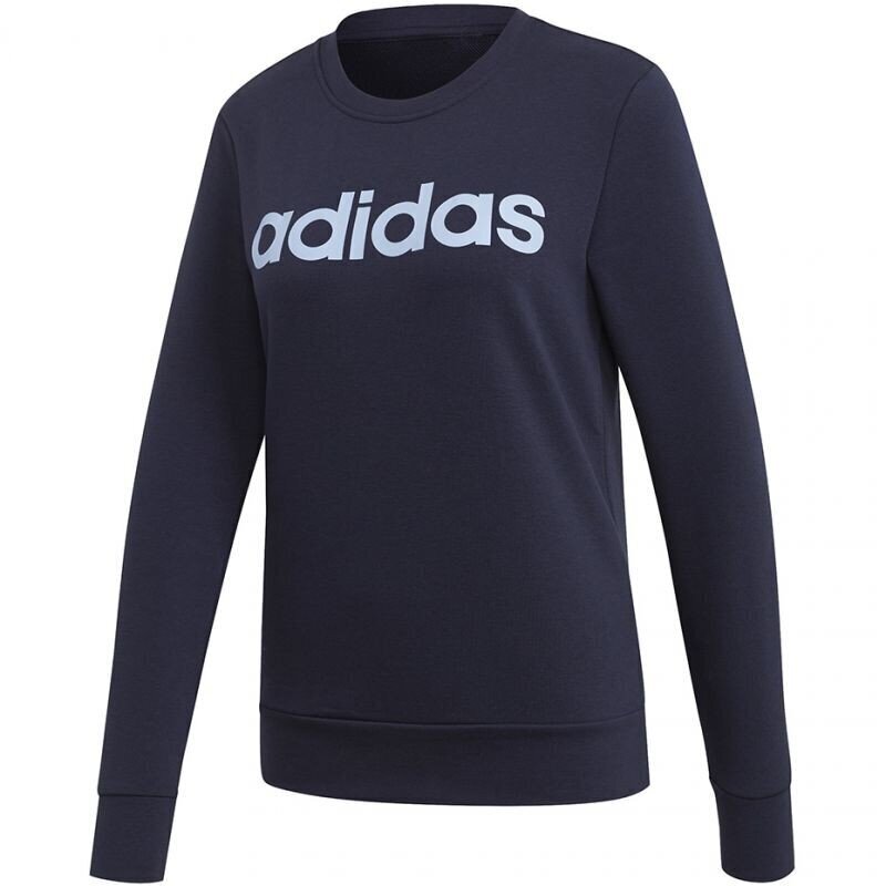 Džemperis sievietēm, Adidas W Essentials Linear Sweat W EI0678 melns cena un informācija | Jakas sievietēm | 220.lv