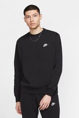 Vīriešu džemperis Nike NSW Club Crew M BV2662-010, melns цена и информация | Мужские толстовки | 220.lv