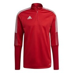 Džemperis vīriešiem Adidas Tiro 21 M GH7303, sarkans cena un informācija | Vīriešu jakas | 220.lv