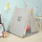 Bērnu telts ar grīdas paklāju SoBuy, OSS02-HG cena un informācija | Bērnu rotaļu laukumi, mājiņas | 220.lv