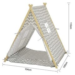 Детская палатка с ковриком SoBuy, OSS02-HG цена и информация | Детские игровые домики | 220.lv
