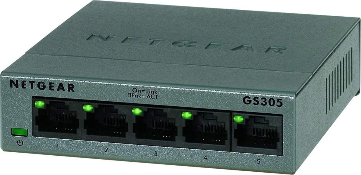 NETGEAR GS305-300PES цена и информация | Komutatori (Switch) | 220.lv