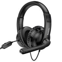 Игровые наушники с микрофоном HOCO W103 Magic tour gaming headphones, черные цена и информация | Наушники | 220.lv