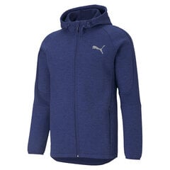 Puma Džemperi Evostripe FZ Hood Blue цена и информация | Мужские толстовки | 220.lv