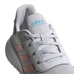 Тренировочные кроссовки для детей Adidas Tensaur Run Jr EG4132 серые / розовые цена и информация | Стильные кеды для детей | 220.lv