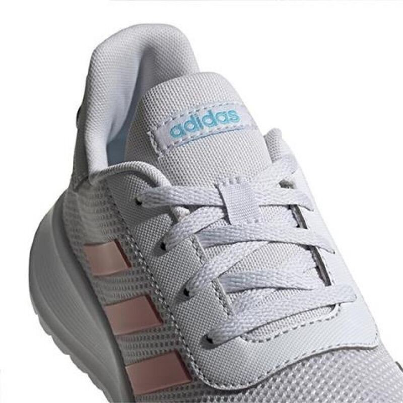 Treniņu apavi bērniem Adidas Tensaur Run Jr EG4132 pelēki / rozā цена и информация | Sporta apavi bērniem | 220.lv