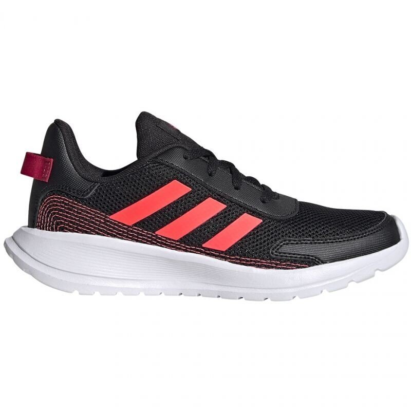 Bērnu kedas Adidas Tensaur Run Jr. FV9445, melnas/rozā цена и информация | Sporta apavi bērniem | 220.lv