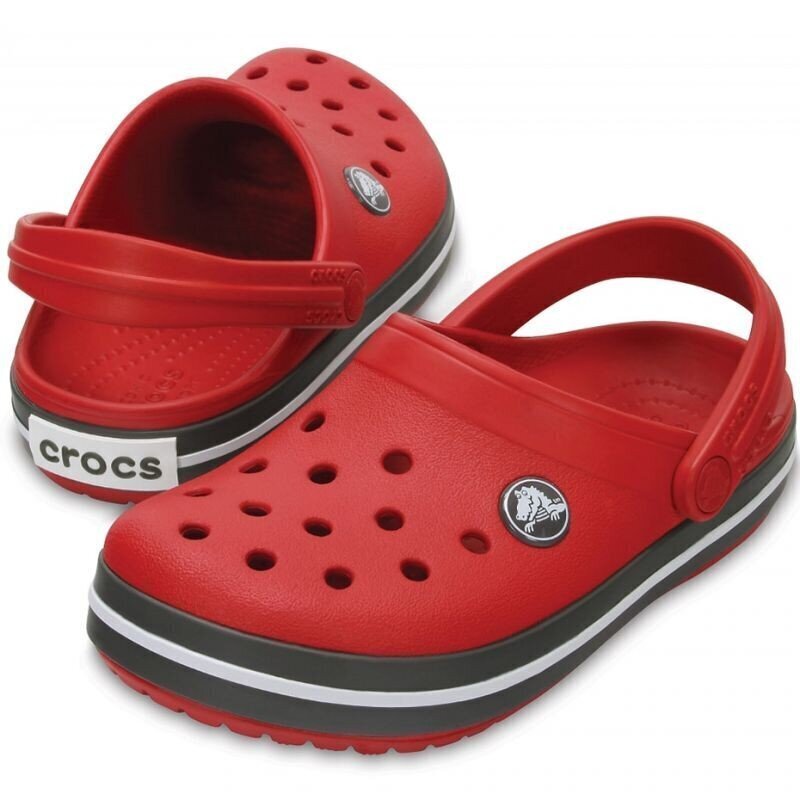 Bērnu pludmales sandales Crocs Crocband Clog Jr 204537 6IB cena un informācija | Gumijas klogi bērniem | 220.lv