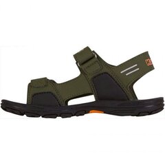 Сандалии детские Kappa Pure T Footwear Jr 260594T 3144, зеленые цена и информация | Детские сандали | 220.lv