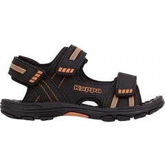 Bērnu sandales Kappa Symi K Footwear Jr 260685T 1144, melnas cena un informācija | Bērnu sandales | 220.lv