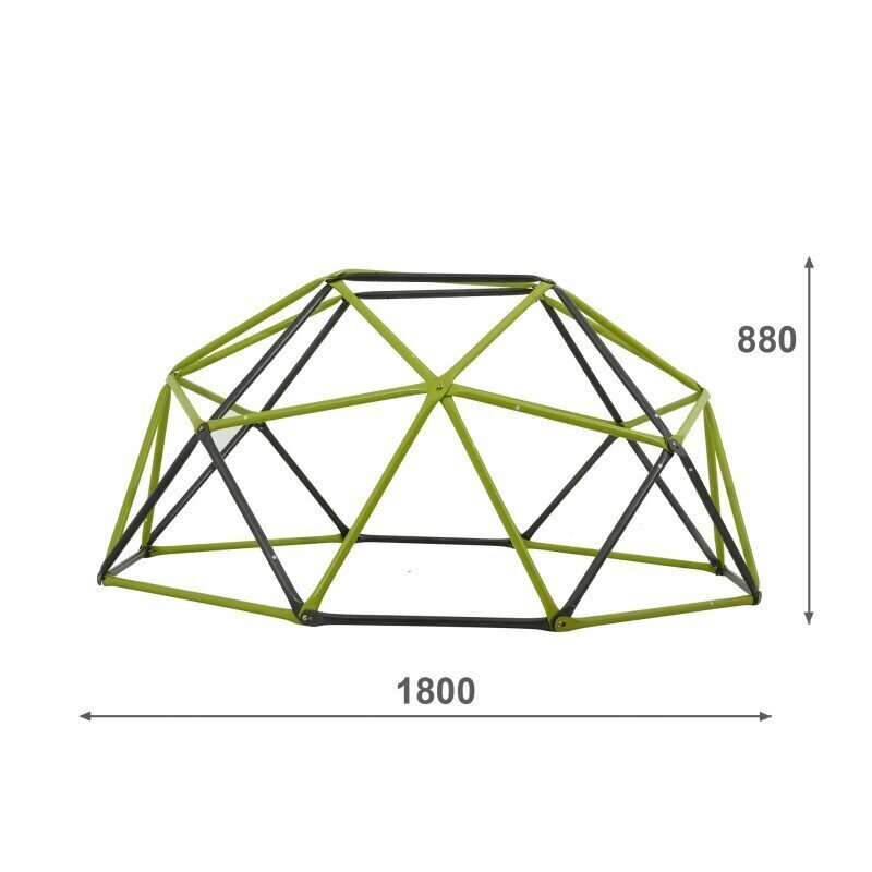 Metāla rotaļu laukums “Kupols” цена и информация | Bērnu rotaļu laukumi, mājiņas | 220.lv