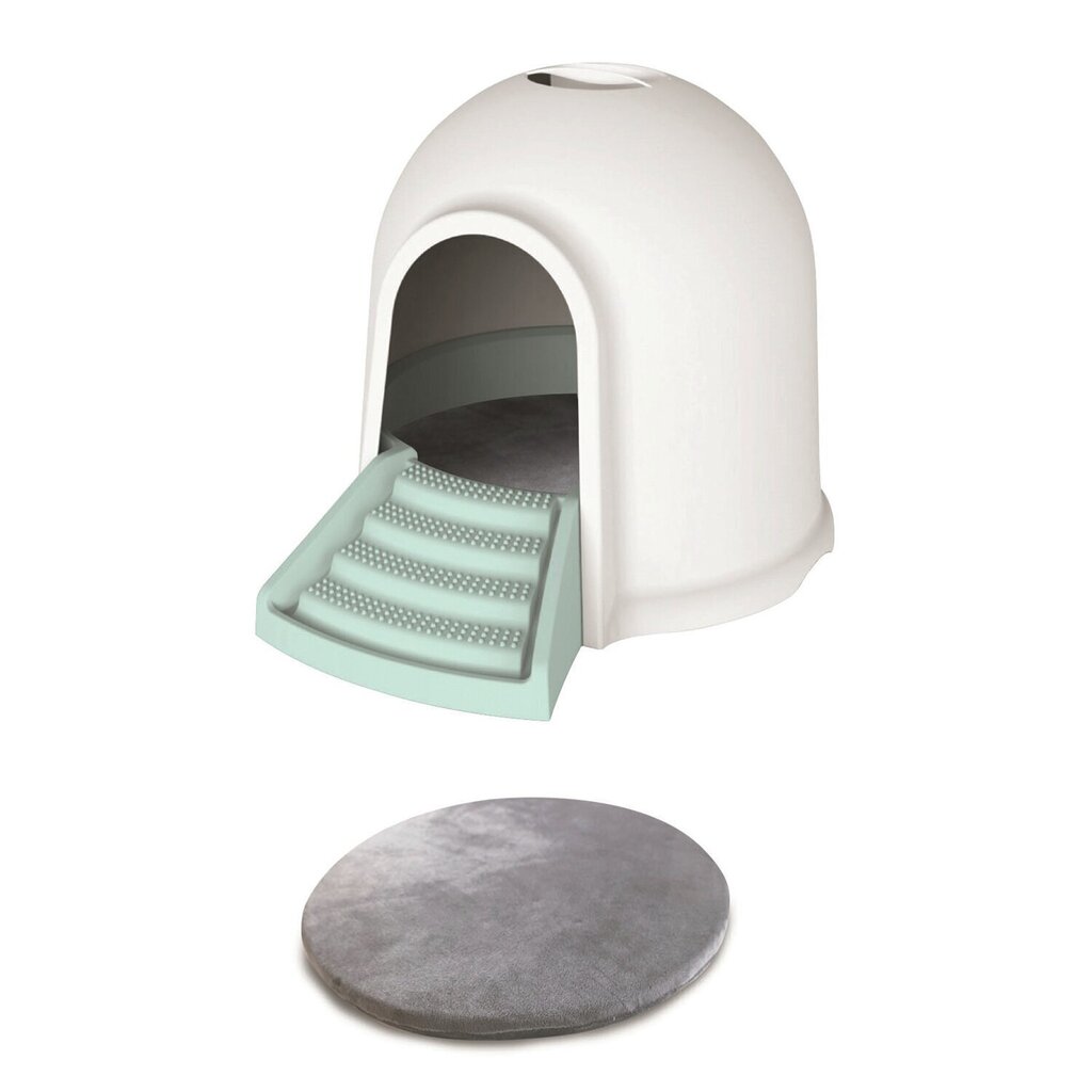 M-Pets kaķu tualete Igloo, 45.7x59.7x43.2 cm цена и информация | Kaķu tualetes | 220.lv