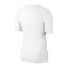 Vīriešu sporta T-krekls Nike Pro Short-Sleeve M BV5631-100, 52025, balts cena un informācija | Sporta apģērbs vīriešiem | 220.lv