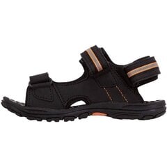 Bērnu sandales Kappa Symi K Footwear Jr 260685K 1144, melnas cena un informācija | Bērnu sandales | 220.lv