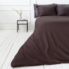 Satīna gultas veļas komplekts „Chocolate“, 2 daļu, 140x200 cm cena un informācija | Gultas veļas komplekti | 220.lv