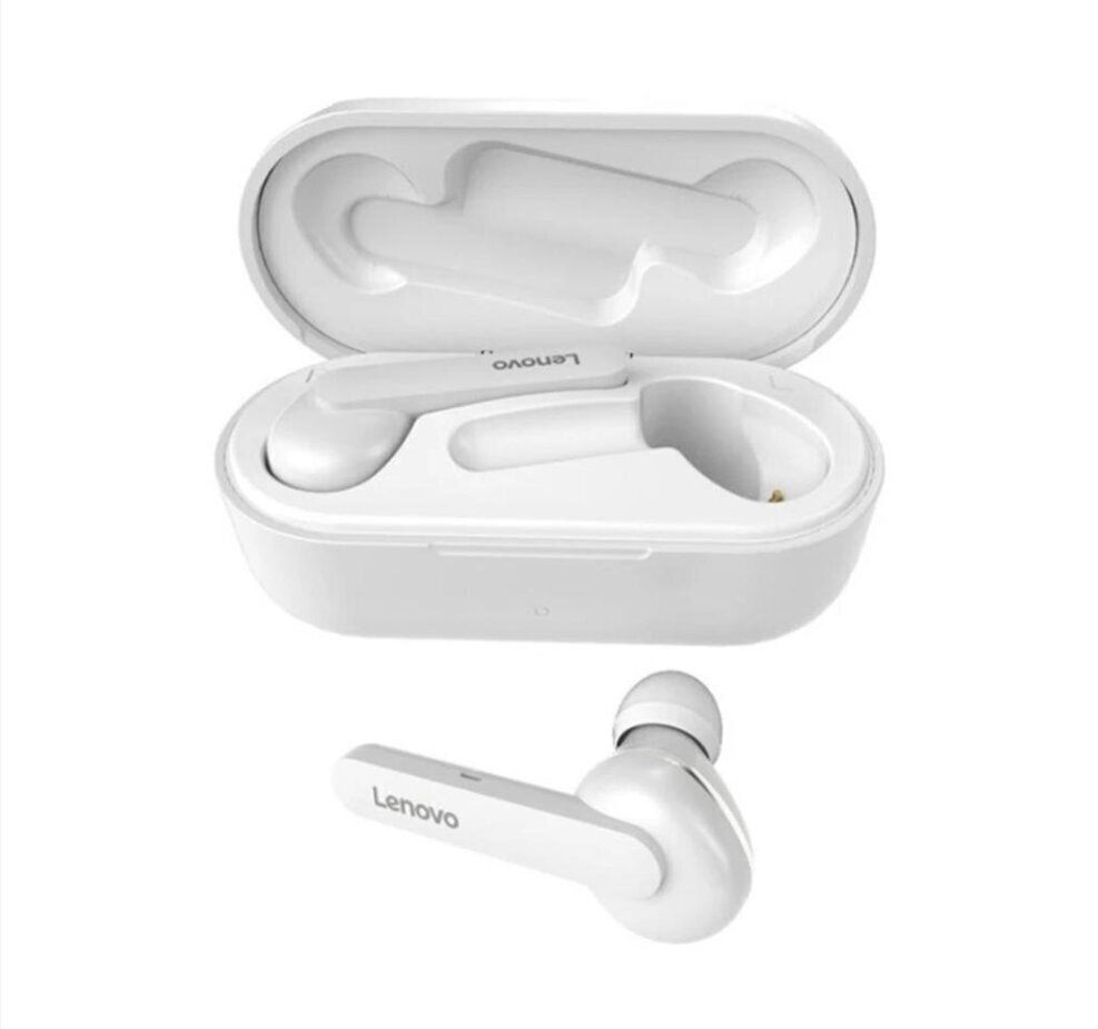 Lenovo HT28 TWS austiņas Touch Control True Wireless In-ear austiņas LEN-HT28-W balts цена и информация | Austiņas | 220.lv