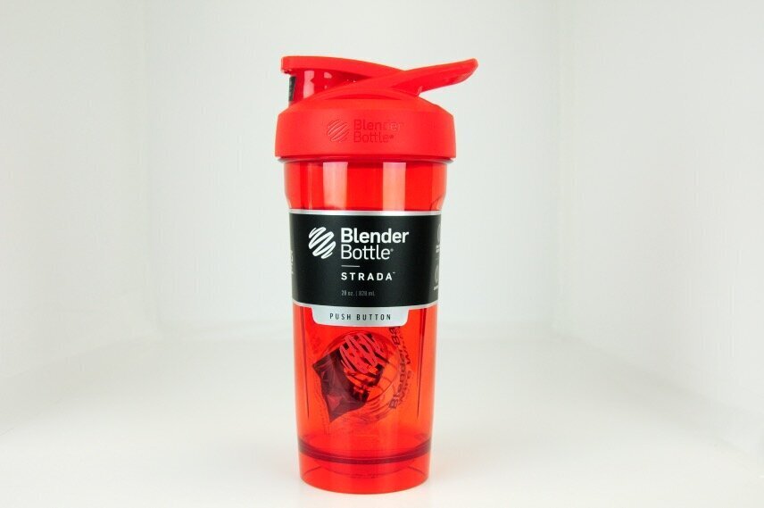 BlenderBottle Strada Tritan 820 ml. sarkans cena un informācija | Ūdens pudeles | 220.lv