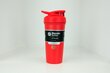 Shaker BlenderBottle Strada Thermo Edelstahl 710 ml, sarkans cena un informācija | Ūdens pudeles | 220.lv