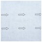 vidaXL grīdas flīzes, 55 gab., pašlīmējošas, 5,11 m², PVC, pelēkas цена и информация | Āra grīdas segumi | 220.lv
