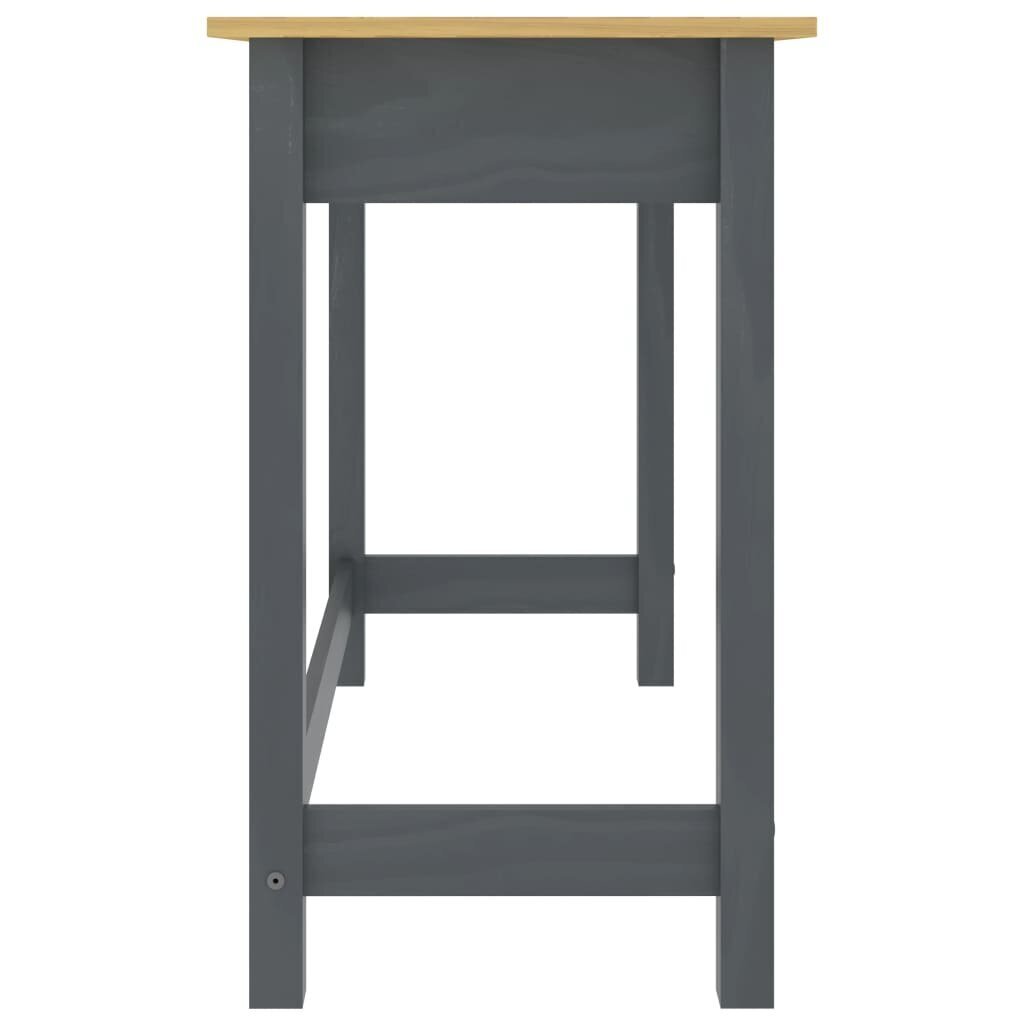 vidaXL konsoles galdiņš Hill Range, 2 atvilktnes, 110x45x74 cm, priede cena un informācija | Konsoles galdiņi | 220.lv