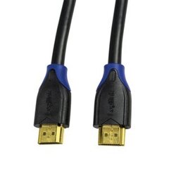HDMI kabelis ar ārējo tīklu LogiLink CH0062 2 m Melns цена и информация | Кабели и провода | 220.lv
