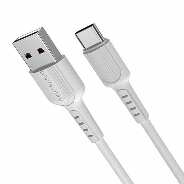 Borofone X16 USB-C kabelis 100cm balts cena un informācija | Savienotājkabeļi | 220.lv
