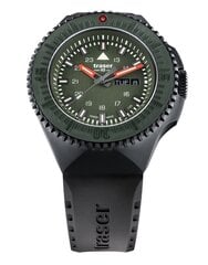 Vīriešu pulkstenis Traser P69 Black Stealth Green цена и информация | Мужские часы | 220.lv