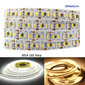 LED lente 5m 100W 6000Lm 1020 leds (smd 3014) 3000K (silti balta) цена и информация | LED lentes | 220.lv