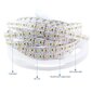 LED lente 5m 100W 6000Lm 1020 leds (smd 3014) 3000K (silti balta) цена и информация | LED lentes | 220.lv