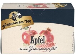 Augļu tēja ar ābolu un granātābolu garšu cena un informācija | Goldmannchen-Tee Pārtikas preces | 220.lv